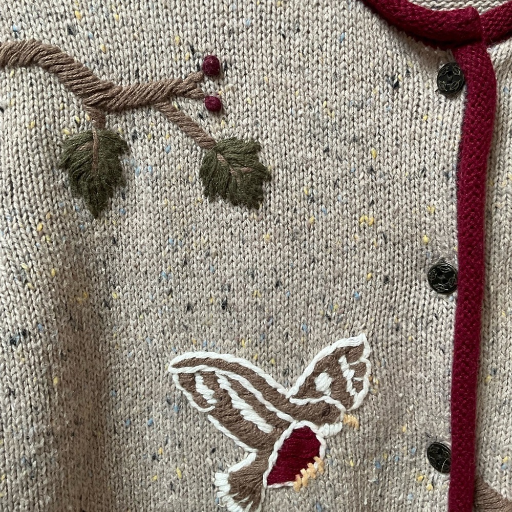 Christopher & Banks Vintage Embroidered Cardigan - Picture 6 of 11
